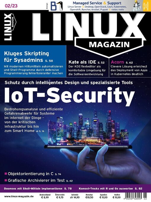 Title details for Linux Magazin germany by Computec Media GmbH - Available